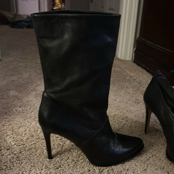 BCBGGeneration Leather Booties - Picture 2 of 6